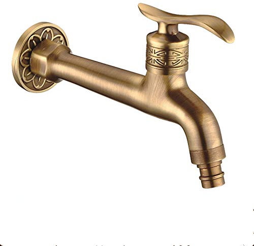 miscelatore doccia, Rubinetto in ottone Acqua fredda Bagno Mop Piscina Lavatrice Rubinetti da giardino(13cM)