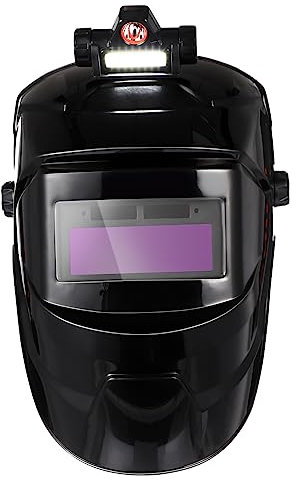 TOPBATHY Casco Da Saldatura Ad Energia Solare Oscuramento Automatico Portatile Campo e Cappuccio Regolabile Protezione La Saldatura