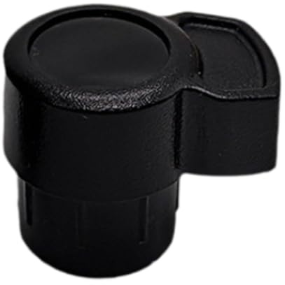 Fenteer Bouchon D'Extrémité pour Saxophone Capuchon de Protection Embout de Sax Pièce de Rechange En PP Léger et Portable pour Protéger La Clé D'Octave Adapt, Soprano 2.3 Cm X 2 Cm