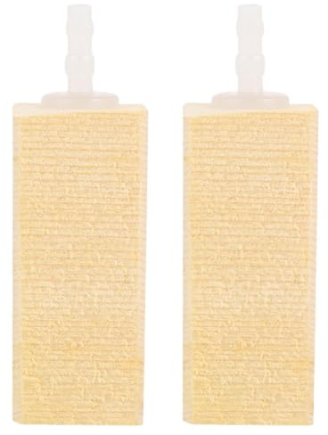 SOLUSTRE Holz Eiweißabschäumer Sprudelstein Diffusor für Aquarium, 2 Stück | Effiziente Filtration, Ample Sauerstoffversorgung, Vielseitig Nutzbar, für Süß und Meerwasseraquarien