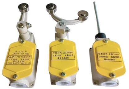1 interruptor de límite de recorrido JLXK1-111 JLXK1-511, carcasa de aluminio, rueda única, reinicio automático, 5 A(JLXK1-311)