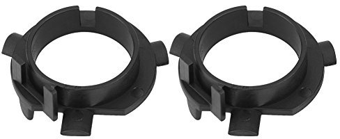 Keenso 2 Stück Adapter für LED H7 Leuchtmittel Halterung Zubehör für Scheinwerferlampen