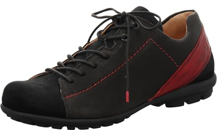 Think! Kong Plantilla Intercambiable sostenible, Zapatos Bajos con Cordones Hombre, 0 Black Kombi, 45.5 EU