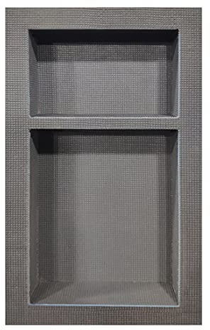 Nassboards Shower Niche - Tileable Shelf, Wet Room Alcove Recess, Waterproof Storage - Easy Installation for Home Improvement, Bathroom Renovation - Durable, Lightweight, Pre-Built - 5m Tape Included