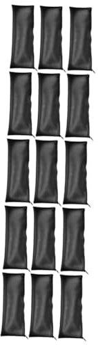ibasenice 15stücke Teiliges Mikrofon Aufbewahrungsset Mit Reißverschluss Robuste Pu-ledertaschen Für Handheld-mikrofone Für Reisen Und Veranstaltungen Schützt Vor Und Stößen