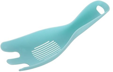 MEMEM Scodella for Posate, Cucchiaio for Riso, Cucchiaio for Riso, in PP, Leggero, Blu, for Pulire Frutta e Verdura