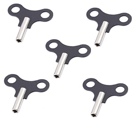 OSALADI 5stücke Holzuhrwerkzeug Aus Stahl Uhrenschlüssel Für Reparatur Metall Schlüssel Für Holzuhr Wicklung Werkzeug Reparaturwerkzeug Für Uhr