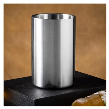 VNSMM Drinks Cooler Wine Bottle Cooler Bucket,Ice Buckets Wine Chiller Bucket, Insulated Champagne Beer Ice Bucket Wine Cooler