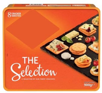 Fakhri Biscuits for Cheese Selection, 900g | Gourmet Cracker Assortment, Perfect for Cheese Boards, Parties & Entertaining