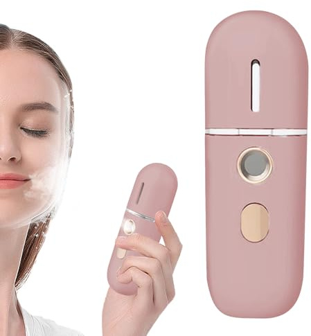 Face Mister - Spruzzatore di nano, piroscafo di idratazione portatile | Silenzioso umidificatore portatile, spray per il viso fresco per cura della pelle, pendolarismo quotidiano, routine di be