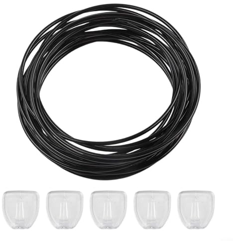 Yuanpgky Treillis rond pour plantes grimpantes | Support à maillons de chaîne pour vignes | Pour un cadre de jardin mural en fer durable pour lierre roses et clématites | Utilisation intérieure et