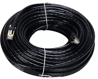 Generico Cavo di rete LAN RJ45 CAT6 piatto Ethernet Gigabit Internet UTP CAT 6 1M/2M/3M/5M/10M/15M/20M/30M 1000Mbps(10M)