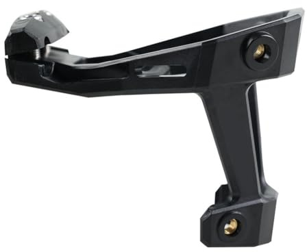 Homeponnew Double adaptateur de support de bouteille d'eau pour vélo, PC haute résistance, léger, résistant à l'usure, compatible avec la plupart des types de selle