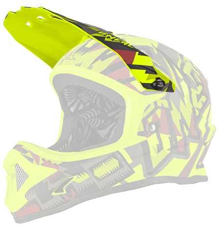 O'NEAL | Ersatzschirm Mountainbike-Helm | MTB Downhill | Ersatzschirm für Visor BACKFLIP Helm Muerta | Visor BACKFLIP Helmet Muerta | Erwachsene | Olive Grün | One Size
