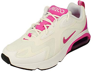 Nike W Air Max 200 - White/fire pink-Black, Größe:7