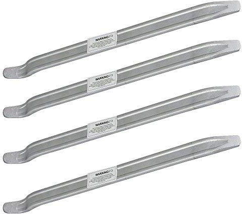Kosma Set of 4 Pc Tyre Lever - 24/600mm | Tyre Remover Repair Tool | Tyre Lever Spoon | Tire Changing Removing Tool | Removal Tool for Motorbikes, Bikes & Cars | Tire Removal Tool