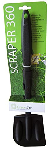 GREENSTAR - Raclette Nettoyage (Manche Fixe) pour Carters de Tondeuse