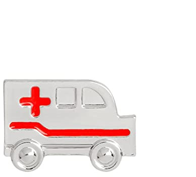 HCMA Rotes Kreuz Krankenwagen Pins Abzeichen Broschen Anstecknadel Arzt Krankenschwester Medical School Abschlussgeschenk Krankenschwester Schmuck