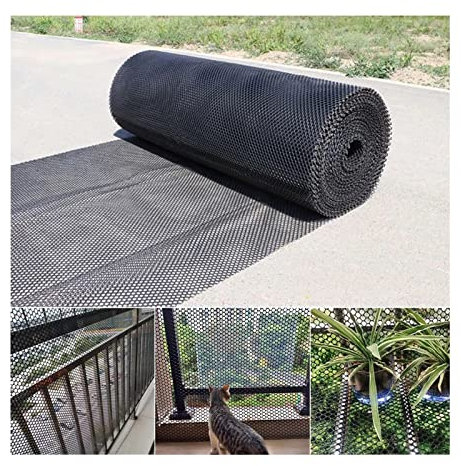 XUEHONG001 Balcón Proteccion Malla, Hexagonal Plástico Red Aves Corral, Ventana Interior Mascota Anticaída Cerca Red Protección, Red Seguridad para Niños para Baranda Escaleras Patio