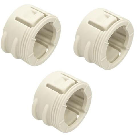 Thermostatventil Adapter passend für Dannfoss Ventile RA, RA-N 23 mm auf M30 x 1,5 für Anschluss Thermostatkopf Stellantrieb SET 3 Stück