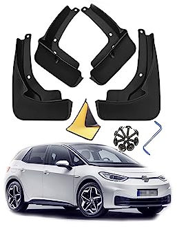 SaVgu Parafango, for VW ID.3 Paraspruzzi Anteriori e Posteriori Personalizzati modellati Paraspruzzi Paraspruzzi Kit 4 Pezzi Accessori Auto