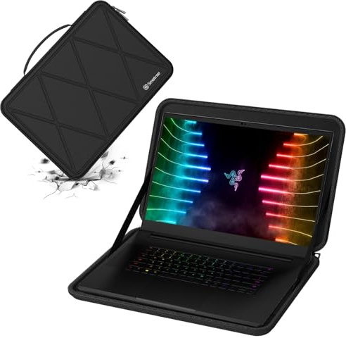 Smatree Hard Eva Schutzhülle Tasche Kompatibel für 17,3 Zoll Razer Blade 17 Laptop Laptoptasche (X8316)