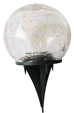 BESPORTBLE Solarbetriebene Gartenlampe für Den Außenbereich Warmes Gelbes Licht