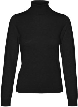 VERO MODA VMIRIS LS polotröja tröja GA NOOS, svart, M