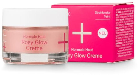i+m Naturkosmetik i+m® Rosy Glow Cream 30 ml · Organic Face Cream with Instant Effect · Glow Booster Rose Cream · Light Day Care for Mature Skin with Rose Hip Oil · Anti Redness Skin Booster