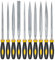 10 Pcs Metal File, Metal Files for Steel, File Set, Metal Files, Needle Files, Needle File Set, File Set for Metal, Metal File Set for Metal, Wood, Glass, Plastic, Leather, Jewelry DIY Project