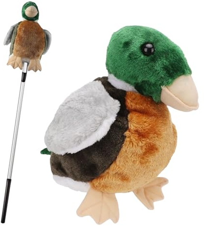 Woodpecker - Copertura per putter da golf, protezione per mazze da golf, in legno morbido, portatile, per donne e uomini