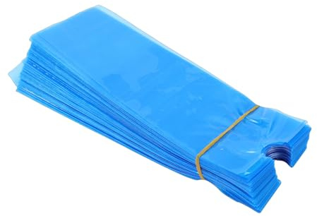 Tonysa Machine à Tatouer Couvre L'eau Preuve PE 100 Pièces Manchons Jetables pour les Studios de Tatouage D'hygiène Professionnelle (BLUE)