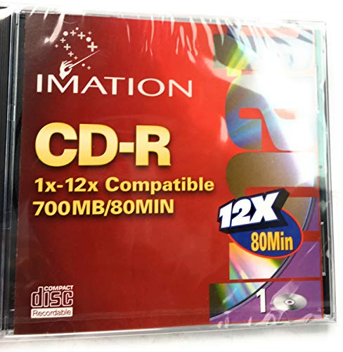 Imation CDR medier 48 x 700 MB 80 min med Jewel Case (1-pack)