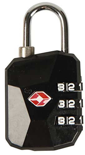 Cogex 80744 kod TSA hänglås 35 mm, svart