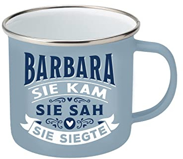 Top Lady Becher Barbara |Emaille|350ml|