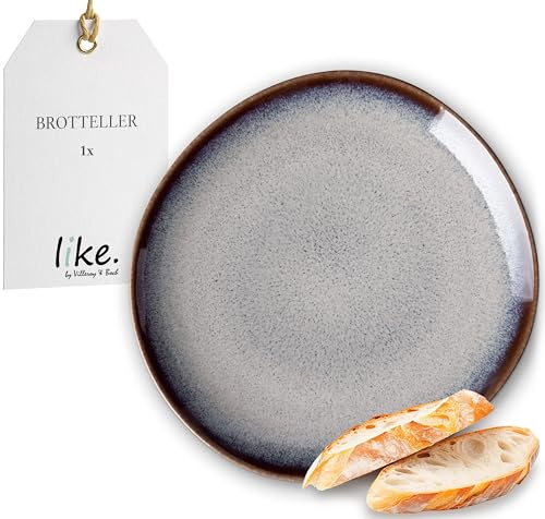 like. by Villeroy & Boch Lave beige assiette à pain 17,5 x 17 x 2 cm