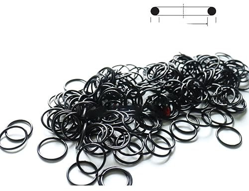 10 x O-Ring Gummi NBR Dicke/Draht/CS 0,8mm Öldichtring Auto O-Ring O-Ring Ölscheibe Dichtung Ölscheibe 18x16,4x0,8mm