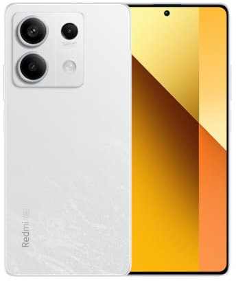 Xiaomi Redmi Note 13 5G 8+256GB, Fotocamera Super-Clear da 108 MP, Schermo da 6.67, 5.000 mAh, Bianco (IT Versione)