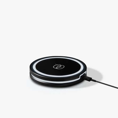 Barsys Smart Coaster 2.0 (Black) – Portable Cocktail Maker & Drink Mixer, App-Enabled Home Bartender Machine with 1000+ Recipes for Cocktails & Mocktails