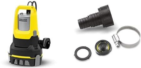 Kärcher SP 17.000 Flat Level Sensor flachsaugende Tauchpumpe & 6.997-359.0 Anschluss