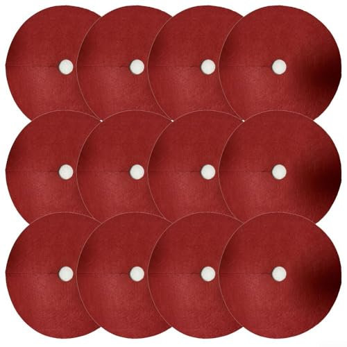 UTTASU Effektiver Grasblock-Mulch, 12 Stück, Baummulchringe für Freizonen (rot), Y2M24634ST7UH9CKCO9I67AI