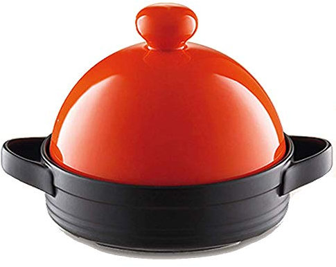 Casserole Dishes with Lids 7.5Inch Tagine Pot, Tajine with Cone-Shaped Lid Ceramics Casserole Dish Ceramic Pots for Cooking and Stew Casserole Slow Cooker Casserole Dishe