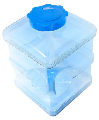 BESPORTBLE Wasserbehälter Flüssigkeitsbehälter Für Camping Mit Griff Aus Pvc Und Pc-material Als Vorratsflasche Für Haus Und Auto Leere Wasserkanister Zum Tragen