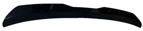 Car Tail Wing 60cm Over Car Rear Wing Trim Paste Type Trunk Tail Spoiler With Adhesive Tape Modified Parts Single Side Car Spoiler(Bright black)