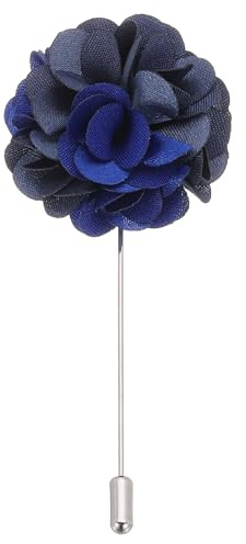 PATIKIL Blumenanstecker Pin, Reversnadel für Herren, Kamelienblume für Anzug, Hochzeit, Abschlussfeier, Jubiläumsbrosche, Outfit-Zubehör