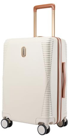 Cabin Max Santa Cruz Handgepäck Koffer 55x35x25 cm – Leichter Hartschalenkoffer mit 4 Rollen, TSA-Schloss & Nassfach – Kabinentrolley passend für KLM, Air France, Transavia & ITA Airways