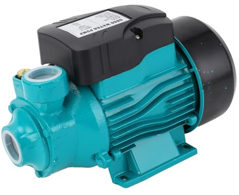 Dammpumpar för Utomhusdammar, Liten Vattenpump Solar DC Pump 200W 3200 Rpm 35lpm Stor 25 M Solvattenpump Hög Lyft Självprimning Pump (Dc12v)