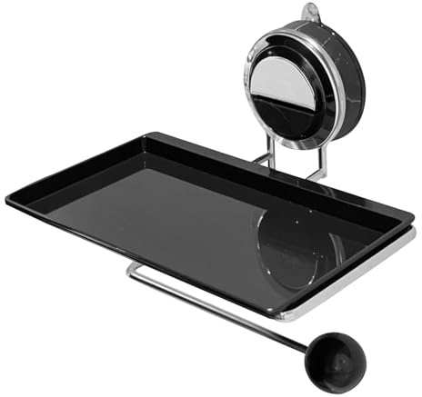 Portarotolo di carta igienica, con ventosa, senza trapano, dispenser per asciugamani, antiruggine, per bagno, soggiorno, cucina