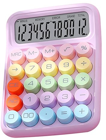 Mechanischer Taschenrechner mit mechanischer Tastatur elektronischer Tischrechner in ideal f r Zuhause Schule B ro