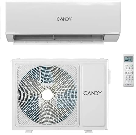 CY-09ERIN + CY-09EROUT - Climatizzatore 9000 Btu Condizionatore Inverter Monosplit con Pompa di Calore Classe A++/A+ R32 Wi-Fi